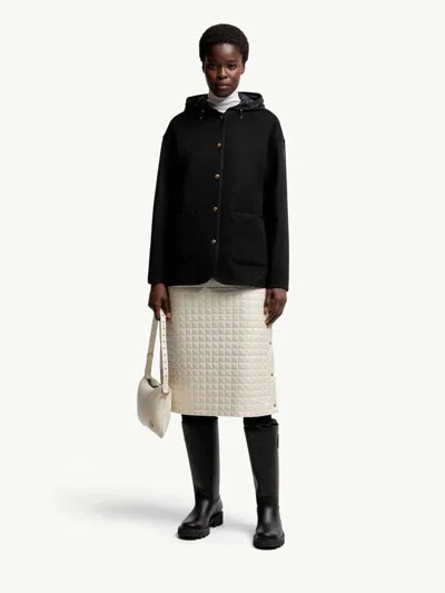 Moncler 3-in-1 Short Jacket In Black