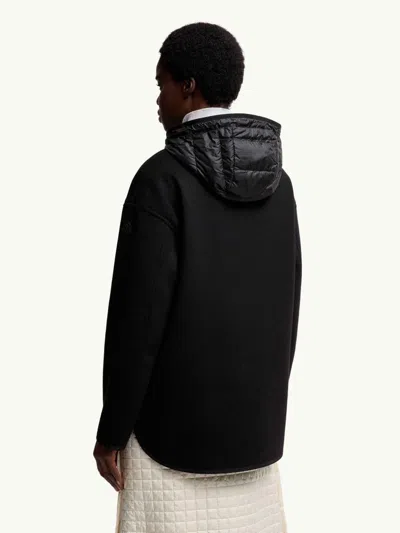 Moncler 3-in-1 Short Jacket In Black