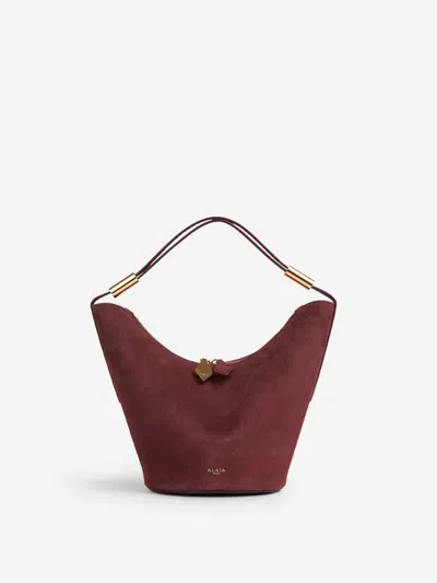 Alaïa Shape Small Bag In Red
