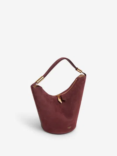 Alaïa Shape Small Bag In Red