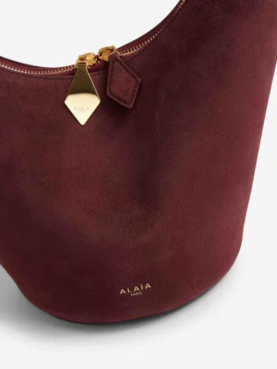 Alaïa Shape Small Bag In Red