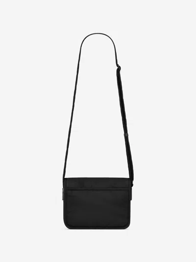 Saint Laurent Men's Niki Nylon Messenger Small Bag In Black