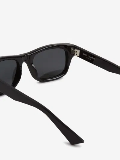Saint Laurent Square-frame Acetate Sunglasses In Black