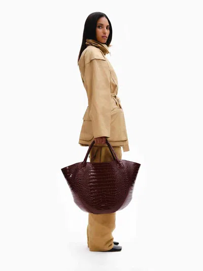 Wandler Hortensia Tote Bag In Red