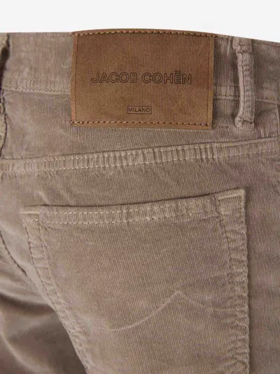 Jacob Cohen Straight Jeans In Brown