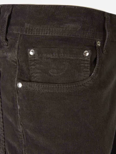 Jacob Cohen Straight Jeans In Brown
