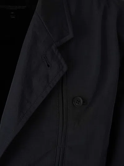 Y-3 Button-fastening Besom-pocket Jacket In Black