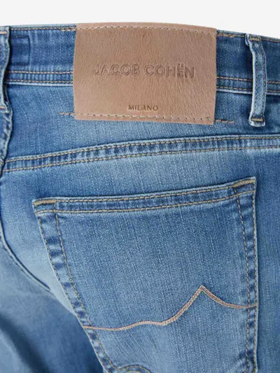 Jacob Cohen Straight Jeans In Blue