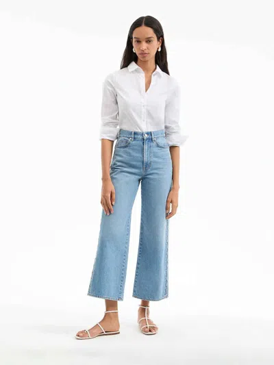 Veronica Beard Long-sleeve Button-down Shirt In White