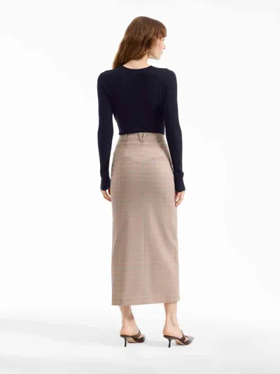 Veronica Beard Cheval Ribbed Crew-neck Sweater In Blue