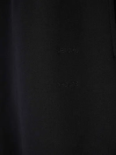 Setchu Bermuda Shorts In Black