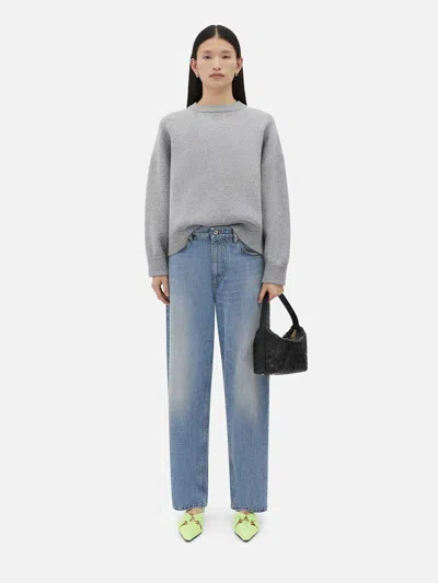Bottega Veneta Mini Wallace Bag In Black