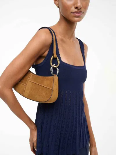 Staud Ollie Shoulder Bag In Brown
