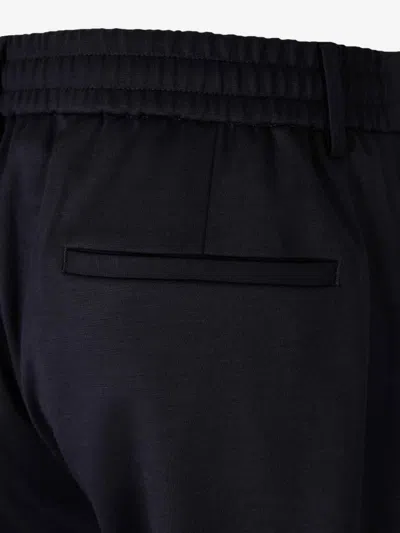Berwich Drawstring Trousers In Black