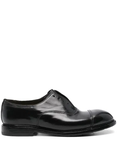 Premiata King Lace-up Oxford Shoes In Black