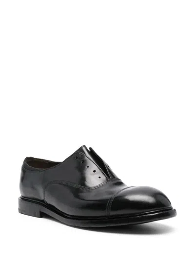Premiata King Lace-up Oxford Shoes In Black