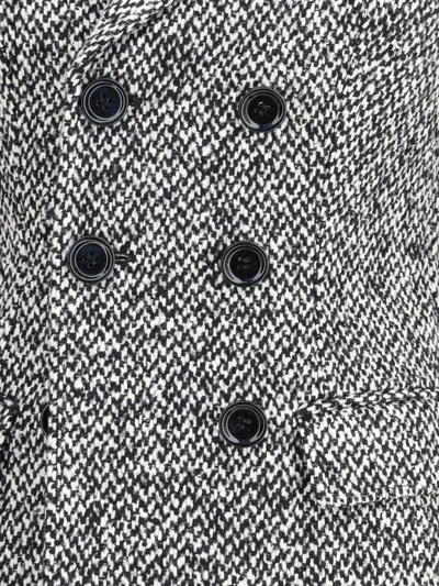 Dolce & Gabbana Women Wool Blazer In Gray