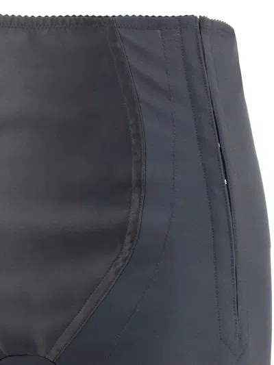 Dolce & Gabbana Vita Dolce Satin Leggings In Black