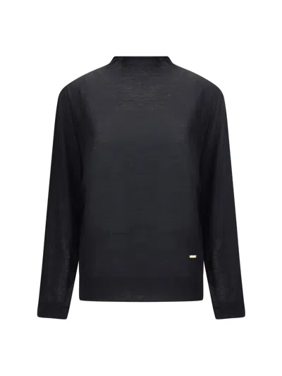 Tom Ford Turtleneck Sweater In Black