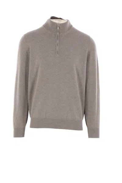 Brunello Cucinelli Sweaters In Gray