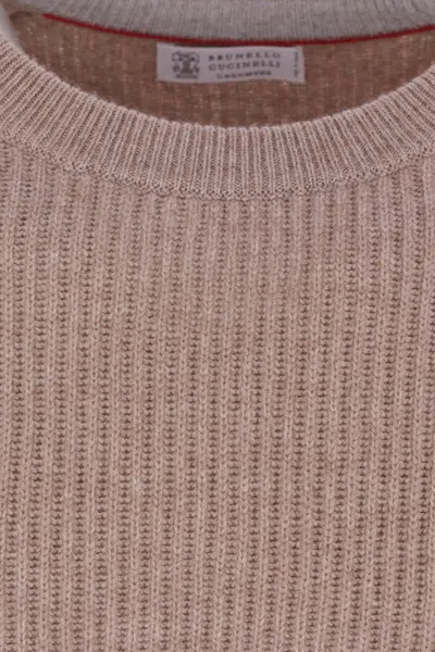 Brunello Cucinelli Sweaters In Brown