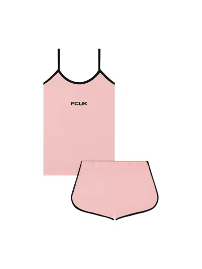 French Connection Fcuk Sleep Set  Accessories In Pink