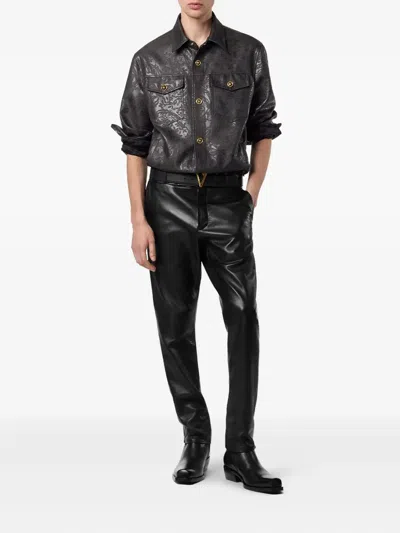 Versace Blouson In Black