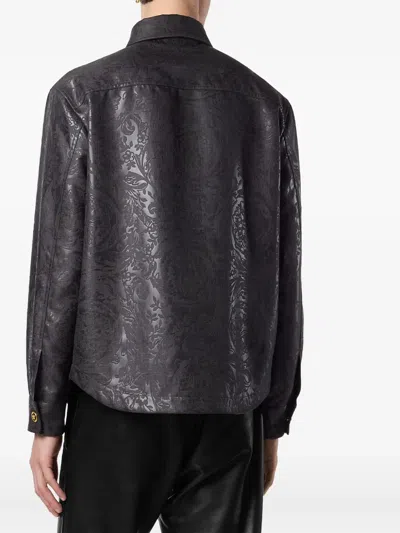 Versace Blouson In Black