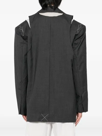 Sonia Carrasco Deconstructed Blazer In Black