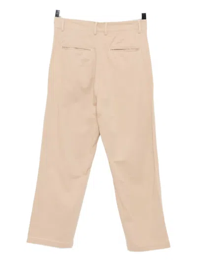 Juntae Kim Corset-trimmed Chinos In Neutral
