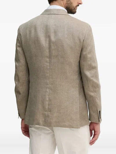 双纽扣西装夹克