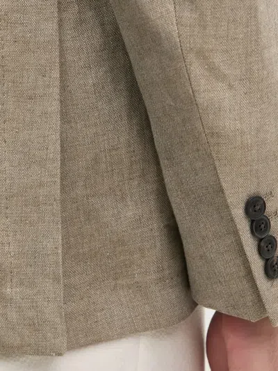 双纽扣西装夹克