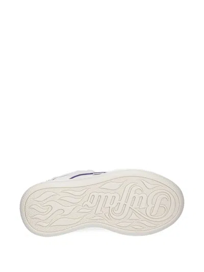 Buffalo Embellished Platform Sneakers In White