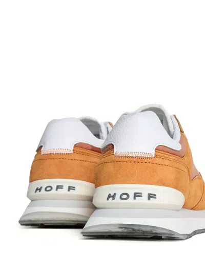 绒面皮拼接运动鞋