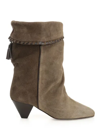Isabel Marant Pleated Ankle Boots