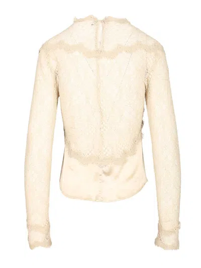 Isabel Marant Diem-gb Blouse Shirts Beige In Neutral