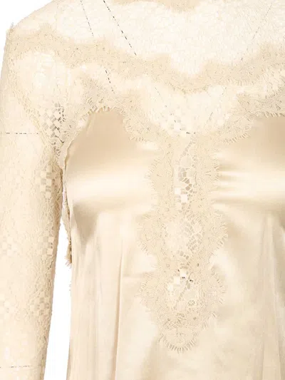 Isabel Marant Diem-gb Blouse Shirts Beige In Neutral