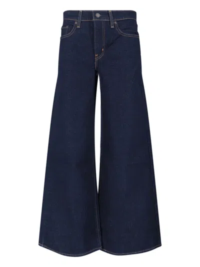Levi's Cotton Wide-leg Jeans In Blue