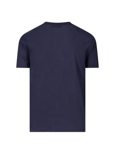 Vivienne Westwood Woman T-shirt Navy Size L Organic Cotton In Blue