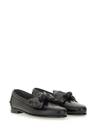 Hereu Slip-on Loafer "corbati" In Black