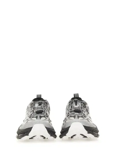 Hoka Mafate Speed 4 Lite Black Low Top Sneakers With Mesh Panels In Tech Fabric Unisex In Black