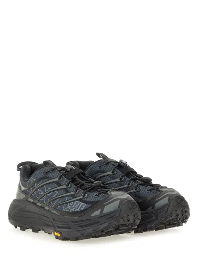Hoka Sneaker Mafate Three2 Black/ Outer Orbit In Gray