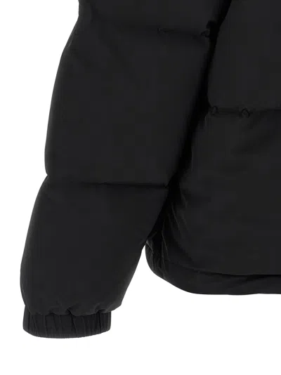 Lacoste Water-repellent Down Jacket With Packable Hood Clothing In Black