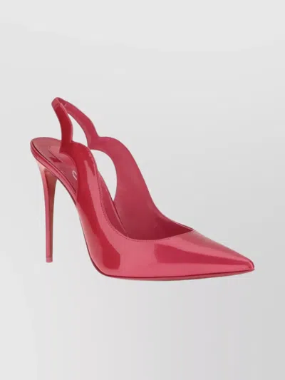 Christian Louboutin Fuchsia Slingback Stiletto With Heel
