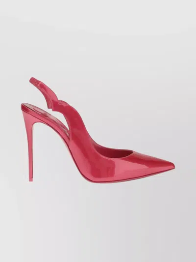 Christian Louboutin Fuchsia Slingback Stiletto With Heel