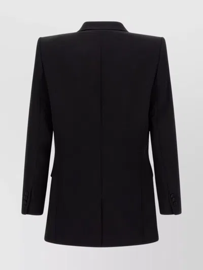 Balmain Leaf Design Embroidered Blazer