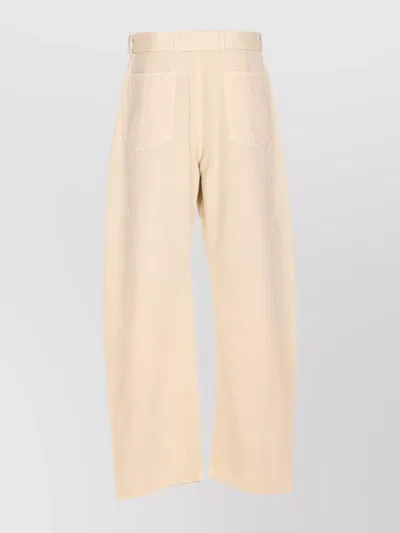 Lemaire Pants With "twisted" Belt In Pink
