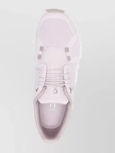 On Low-top Mesh Sneakers Rubber Outsole In Pink