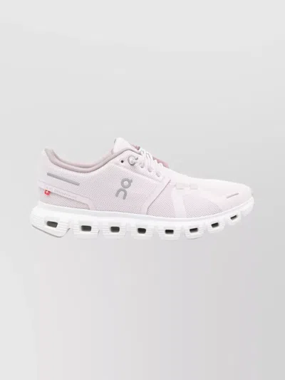 On Low-top Mesh Sneakers Rubber Outsole In Pink