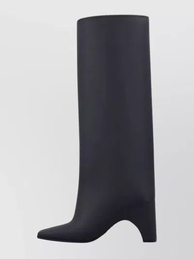 Coperni Bridge Boots In Rubber In Blue